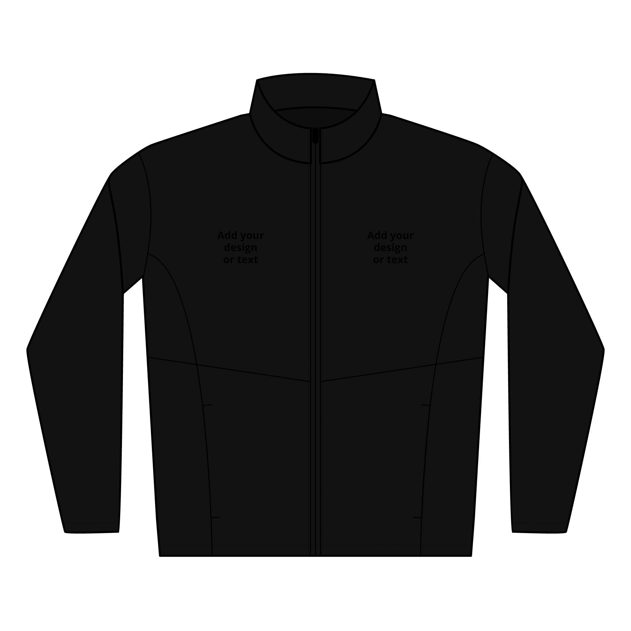 Men's Embroidered Soft Shell Jacket – Customizable Work & Corporate Outerwear