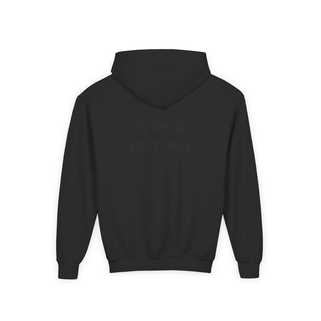 Youth Hoodie — Heart Hands Photo Graphic Hooded Sweatshirt