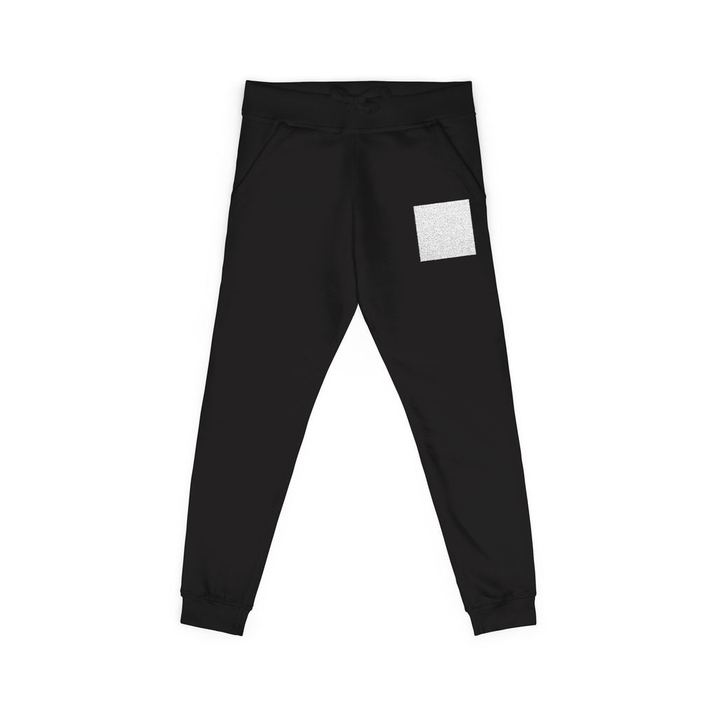 Embroidered Cozy Fleece Sweatpants — Coral Joggers with Pocket Patch — Christmas Gift for Him & Her | Fundraiser Event Gear