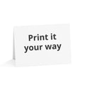 Custom Greeting Cards – Blank Folded Cards for Personalized Printing (1, 10, 30, 50 pcs)