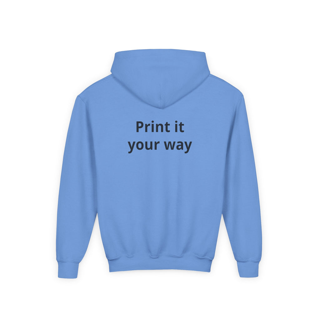 Youth Hoodie — Heart Hands Photo Graphic Hooded Sweatshirt