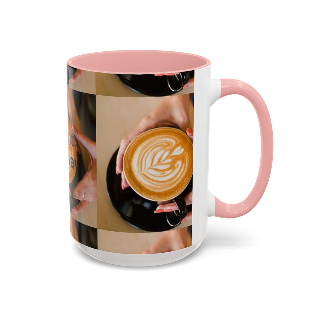 Latte Art Coffee Mug — Barista Hands Holding Latte (11/15 oz)