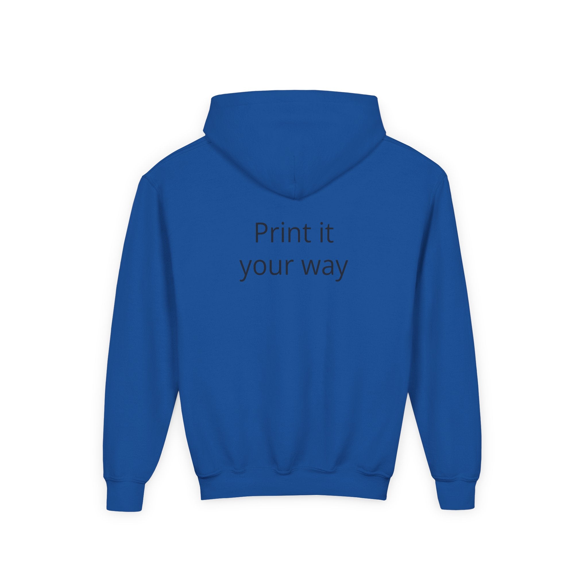 Youth Hoodie — Heart Hands Photo Graphic Hooded Sweatshirt