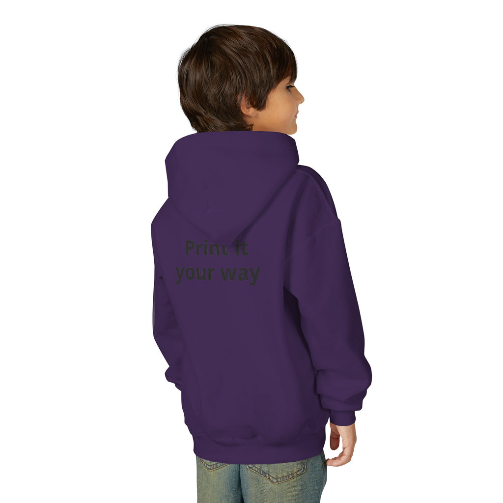 Youth Hoodie — Heart Hands Photo Graphic Hooded Sweatshirt
