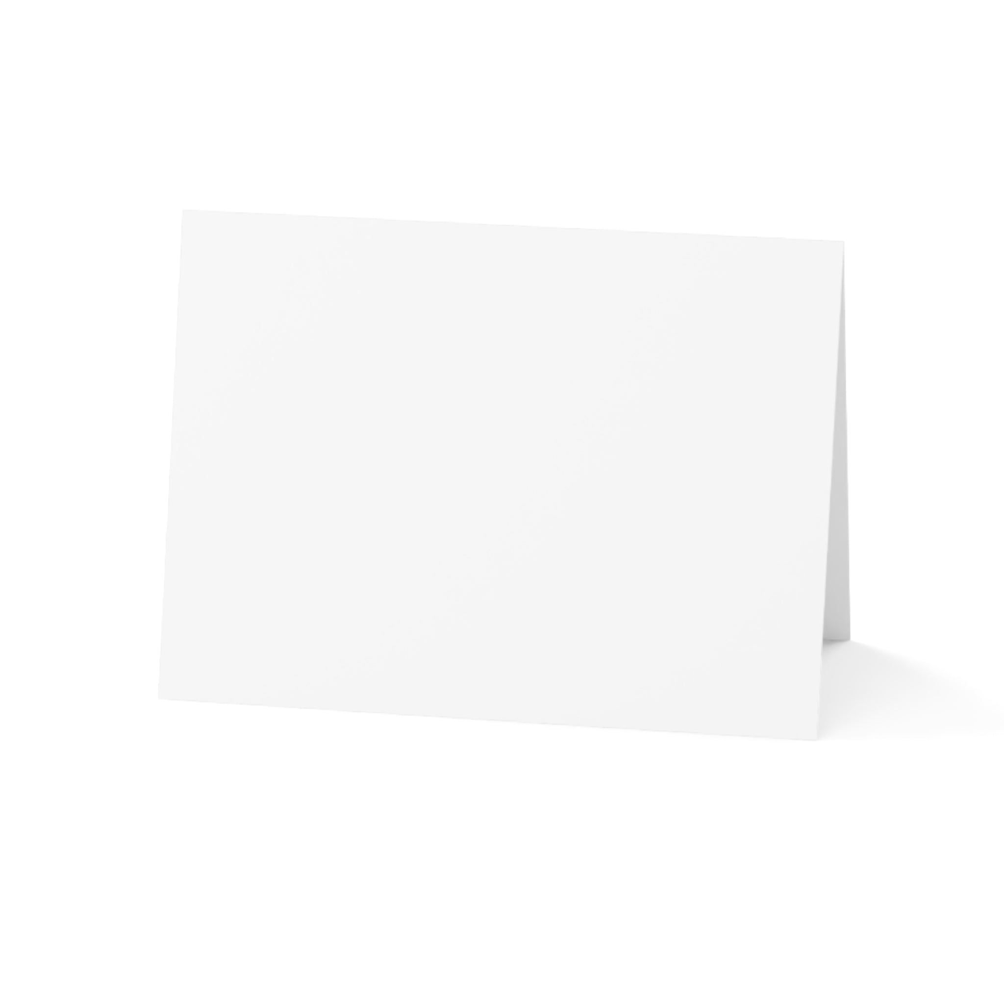 Custom Greeting Cards – Blank Folded Cards for Personalized Printing (1, 10, 30, 50 pcs)