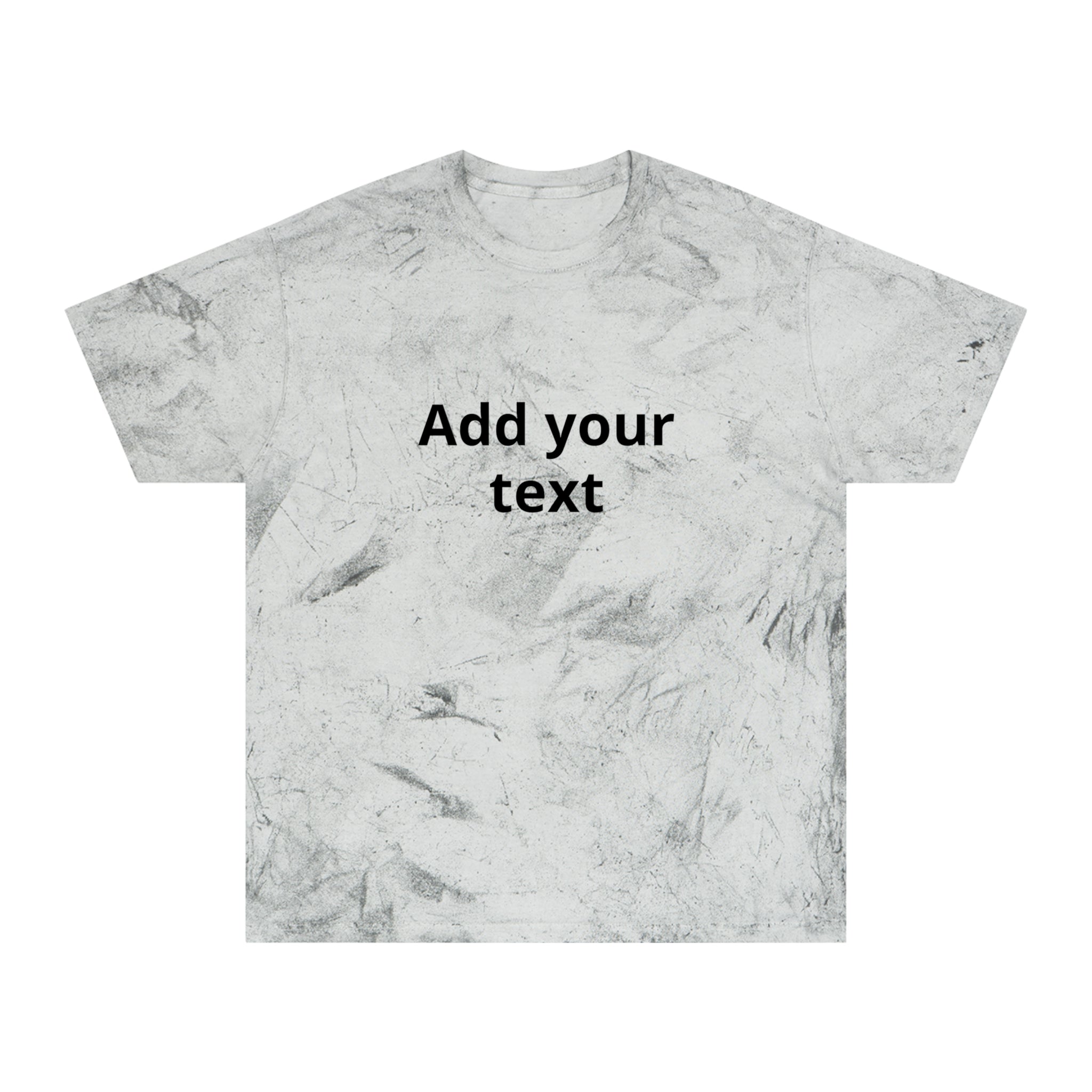Tie-Dye Custom Text T-Shirt — "In the Zone" Graphic Tee