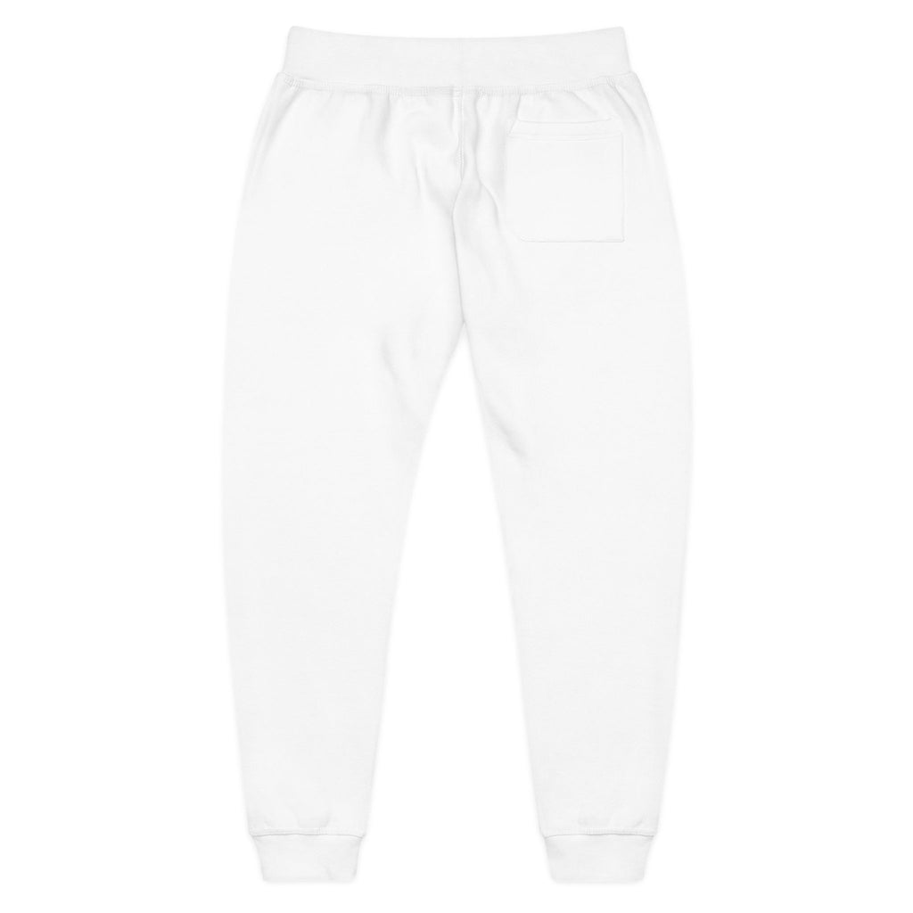 Embroidered Cozy Fleece Sweatpants — Coral Joggers with Pocket Patch — Christmas Gift for Him & Her | Fundraiser Event Gear