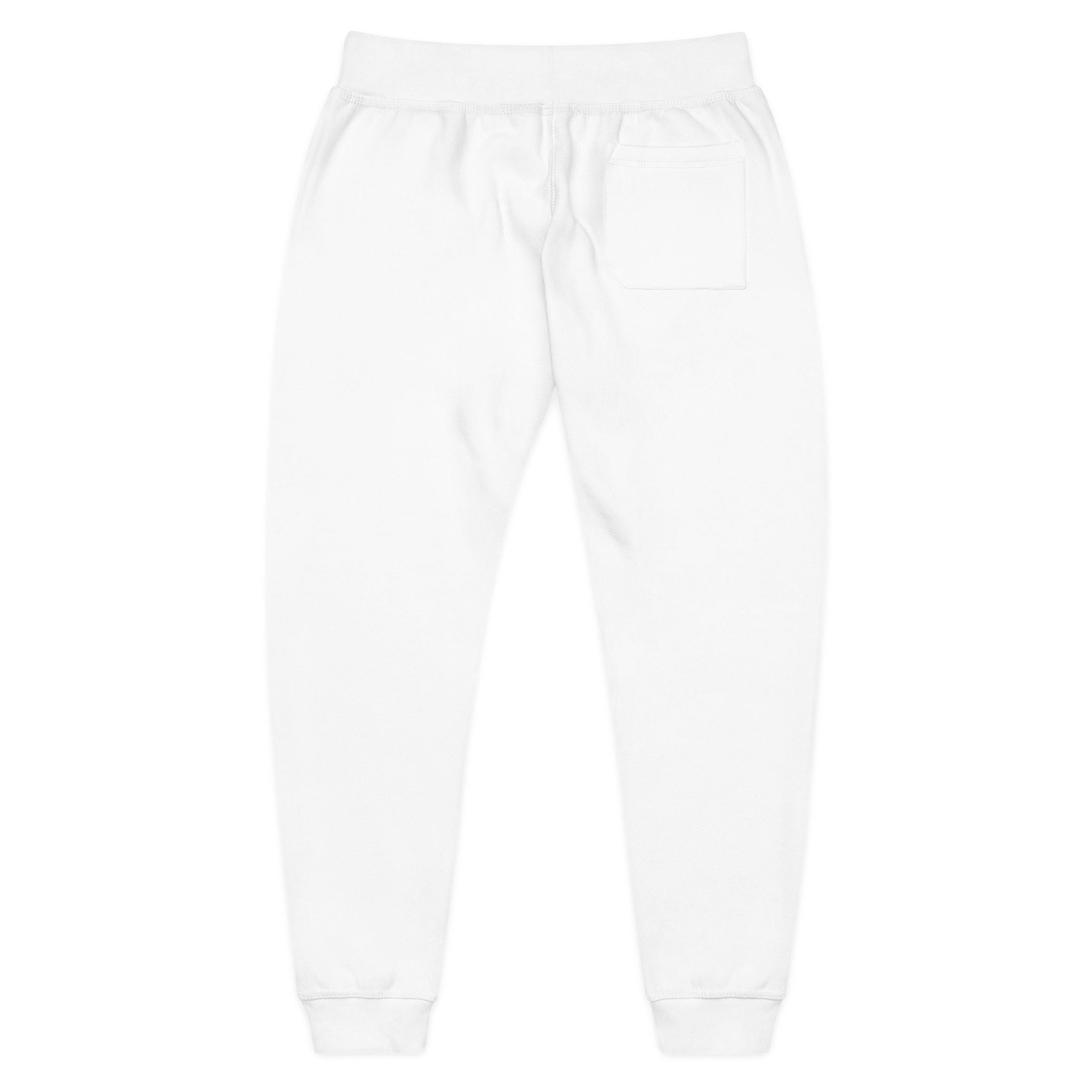 Embroidered Cozy Fleece Sweatpants — Coral Joggers with Pocket Patch — Christmas Gift for Him & Her | Fundraiser Event Gear