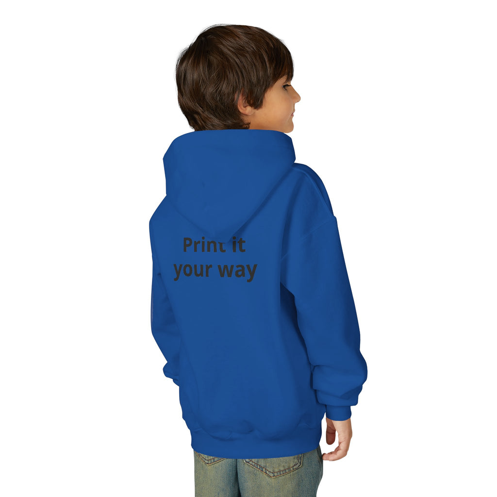 Youth Hoodie — Heart Hands Photo Graphic Hooded Sweatshirt