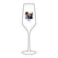 Personalized Engraved Champagne Flute – 8.25 oz Custom Photo & Text Gift