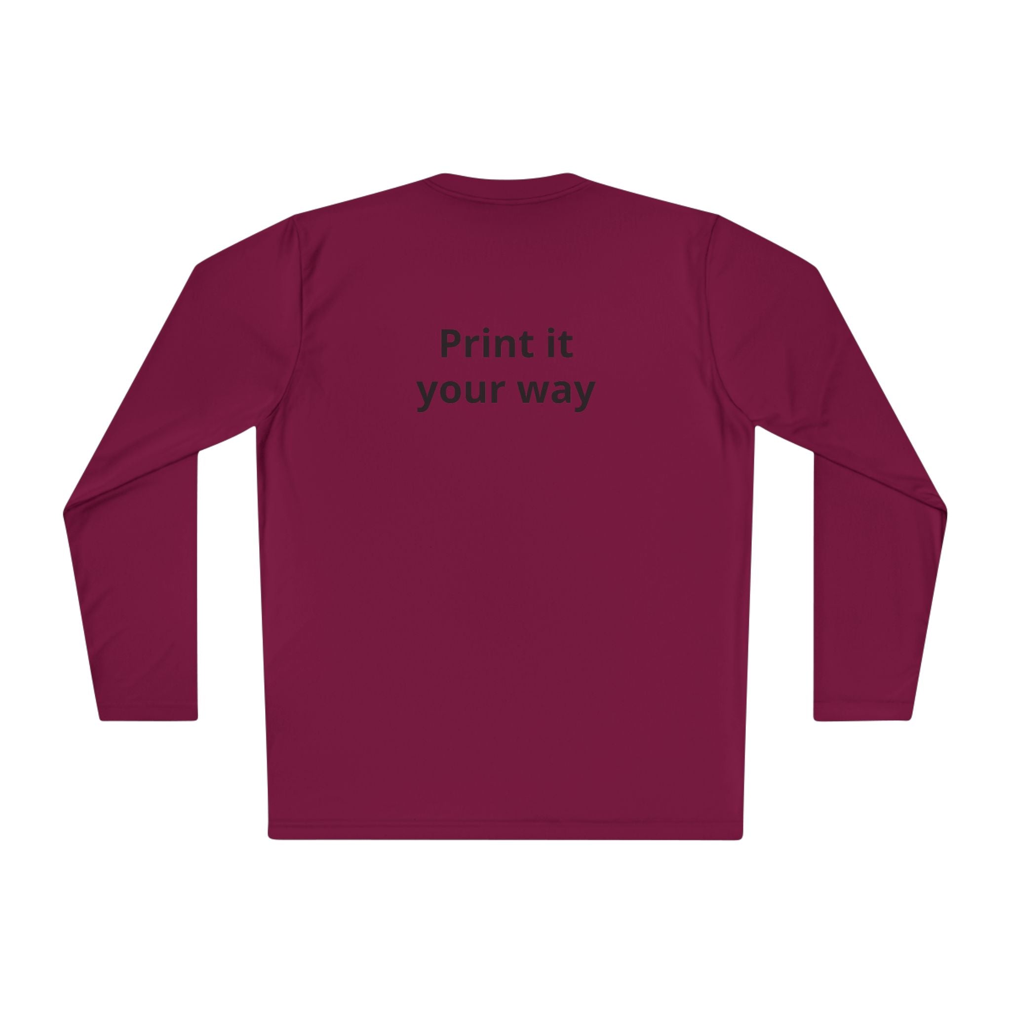 Long Sleeve Tee — Heart Hands Photo Print