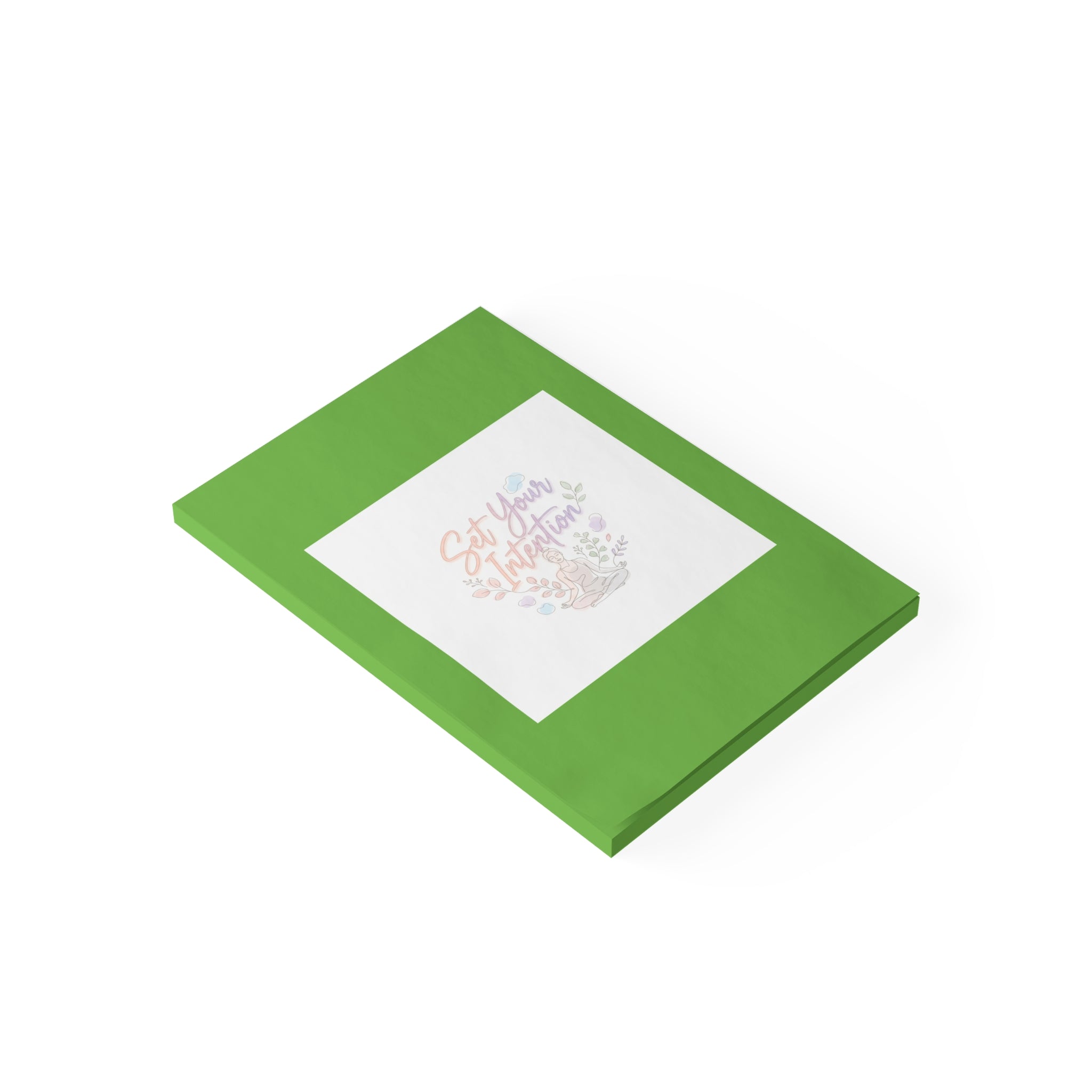 Set Your Intention Post-it Note Pads — Motivational Sticky Notes for Mindfulness & Planning