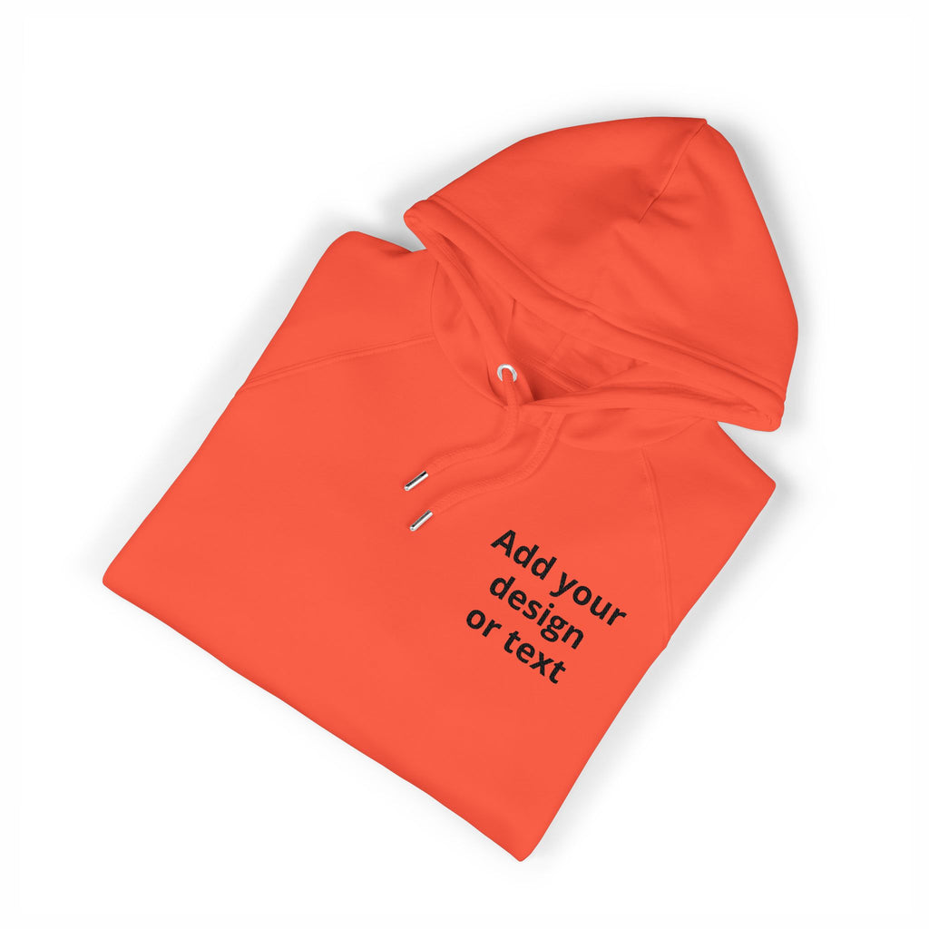 Eco Raglan Hoodie — Custom Embroidered Chest & Sleeve Design