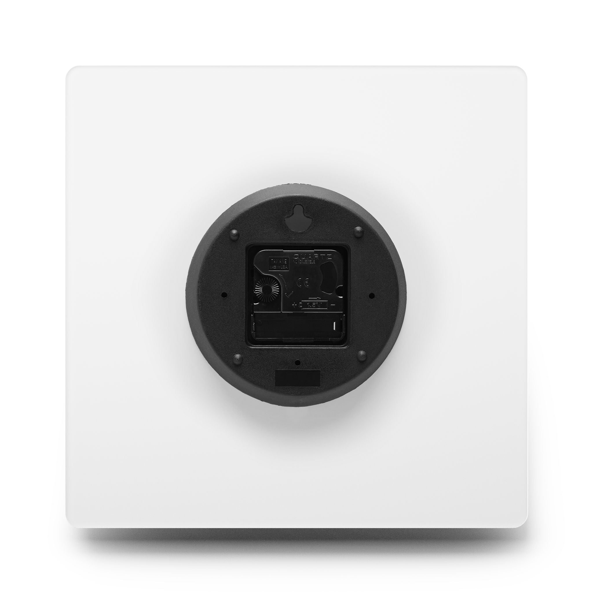 Personalized Photo Acrylic Wall Clock — Custom Christmas Photo Clock with 'Add your text'