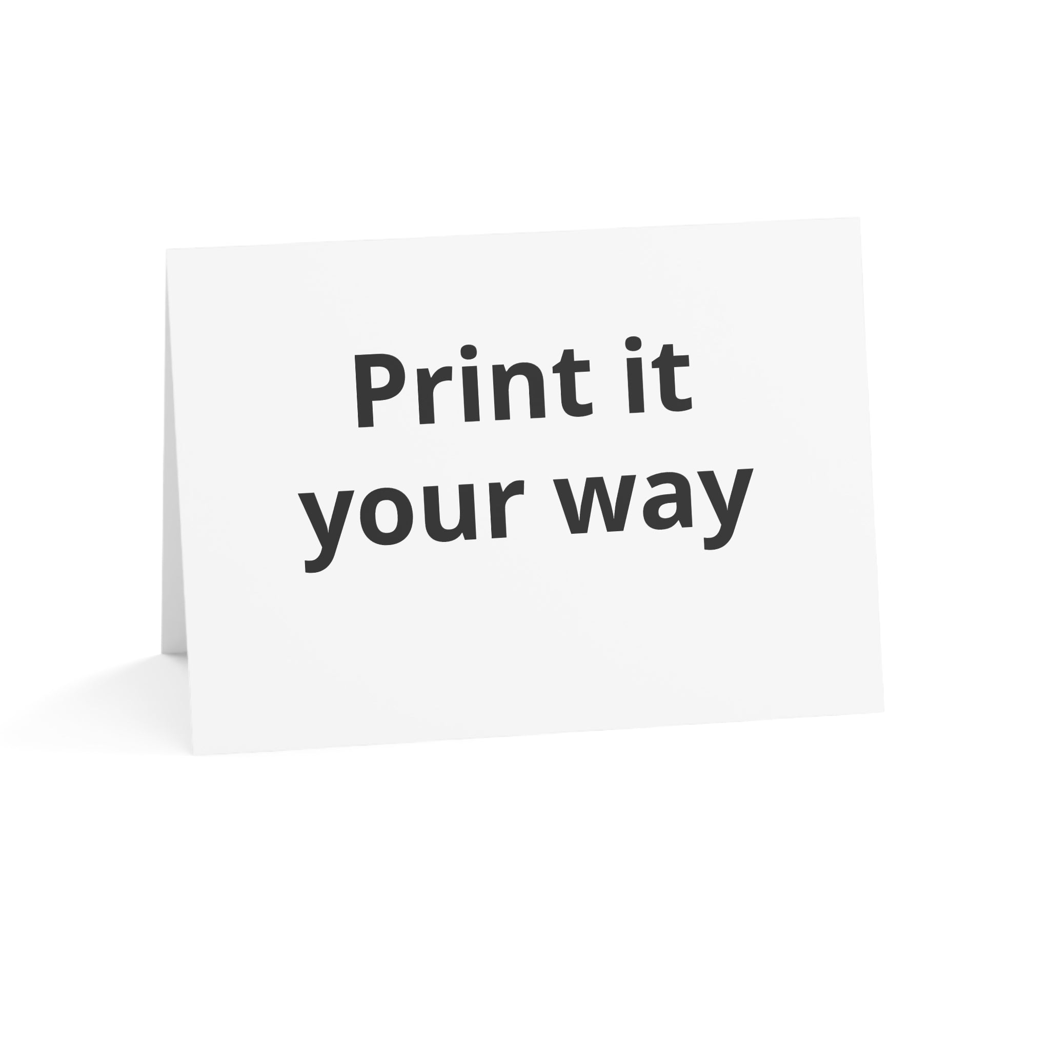 Custom Greeting Cards – Blank Folded Cards for Personalized Printing (1, 10, 30, 50 pcs)
