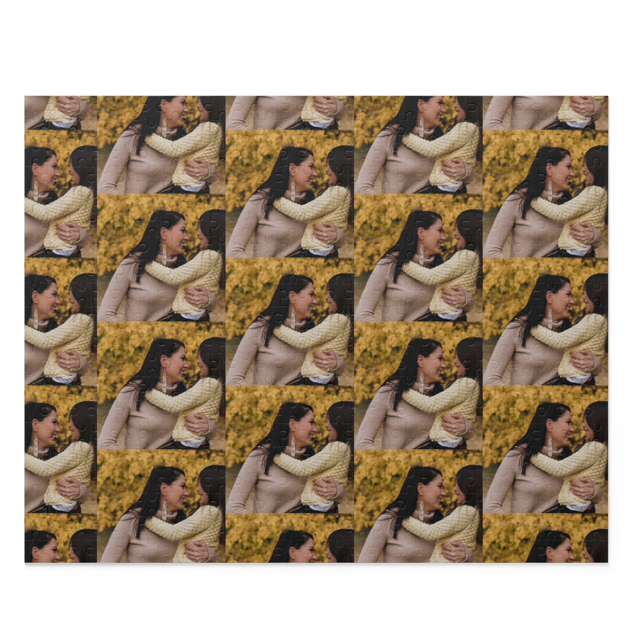 Personalized Photo Collage Puzzle — Custom 120/252/500-Piece Memory Puzzle