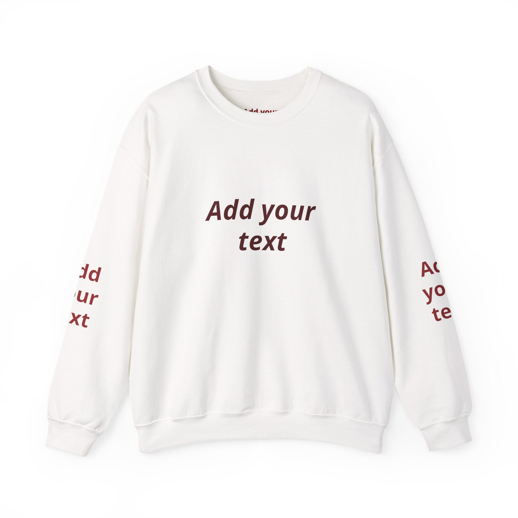 Dumpling & Soy Sauce Crewneck Sweatshirt — Customizable Asian Food Graphic