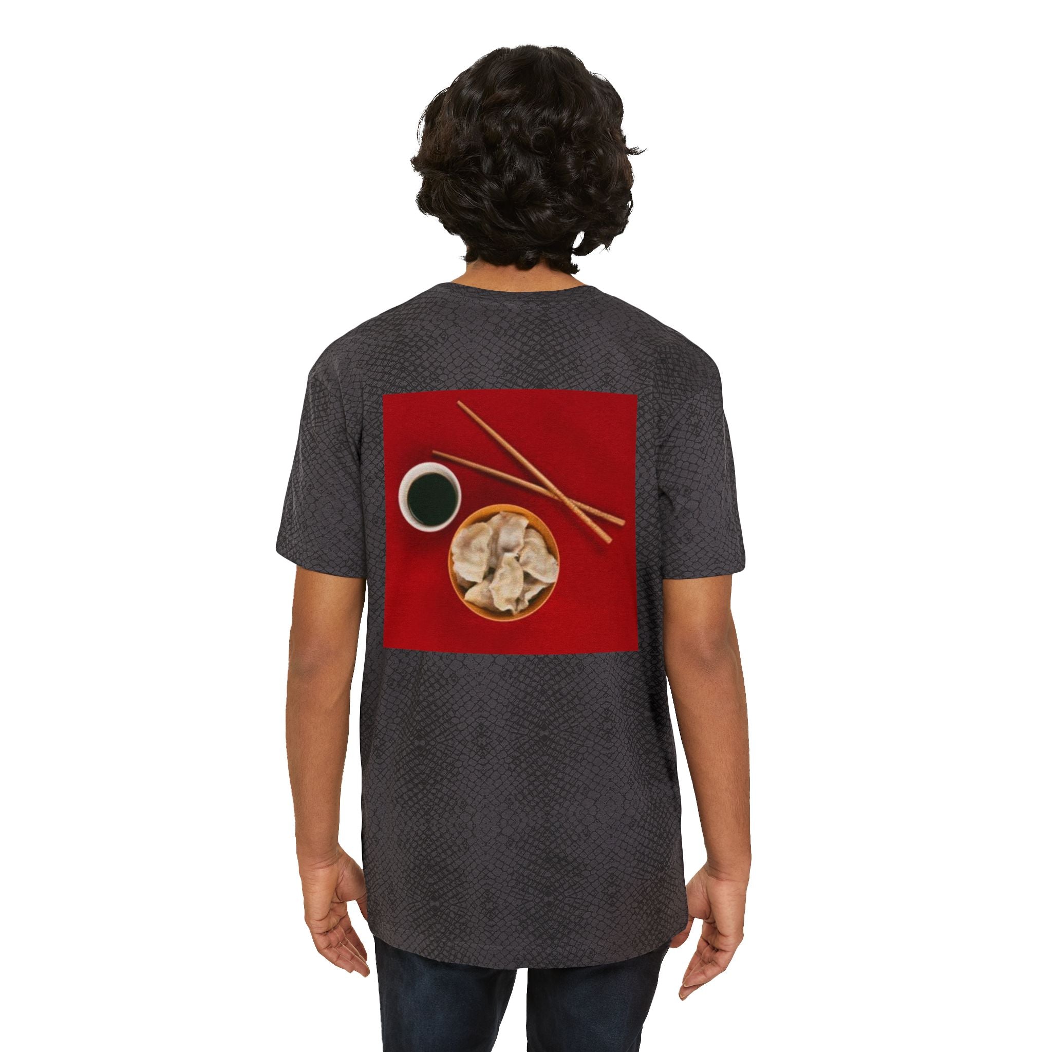 Dumpling & Chopsticks Graphic T-Shirt — Asian Food Lover Tee