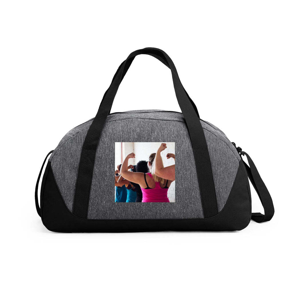 Black Access Dome Duffel Bag — Spacious Travel & Gym Weekender