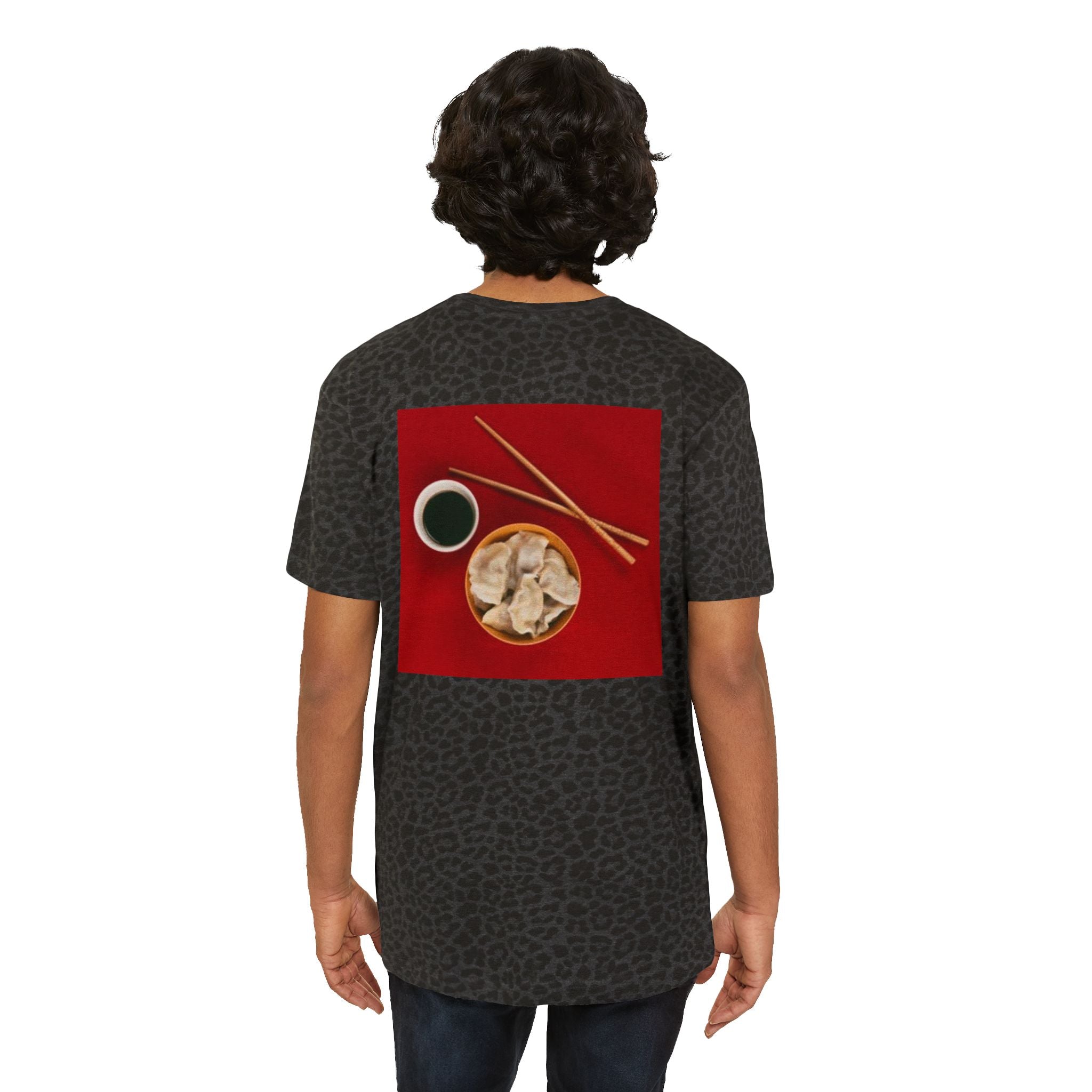 Dumpling & Chopsticks Graphic T-Shirt — Asian Food Lover Tee
