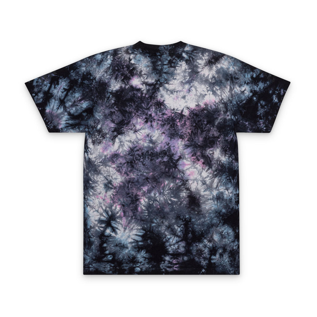 Tie-Dye Spiral Tee — Custom Embroidered Oversized T-Shirt