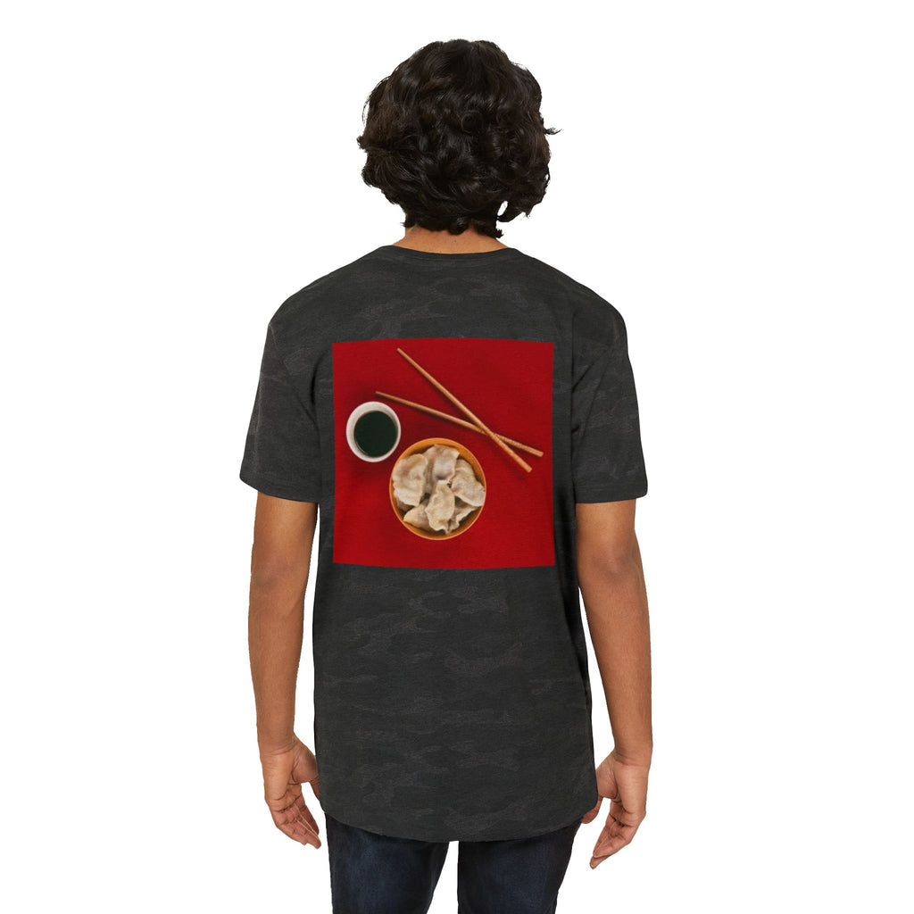 Dumpling & Chopsticks Graphic T-Shirt — Asian Food Lover Tee