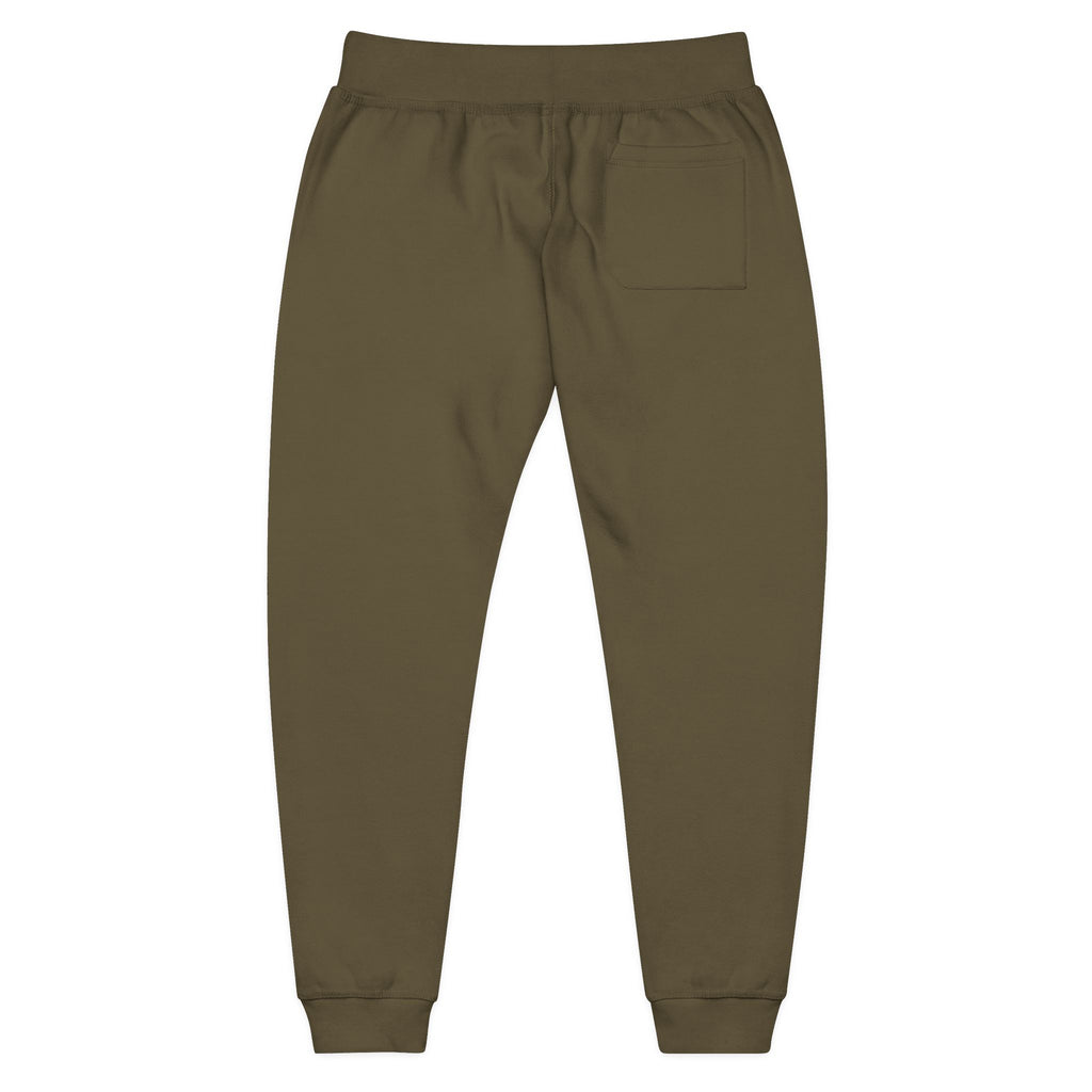 Embroidered Cozy Fleece Sweatpants — Coral Joggers with Pocket Patch — Christmas Gift for Him & Her | Fundraiser Event Gear