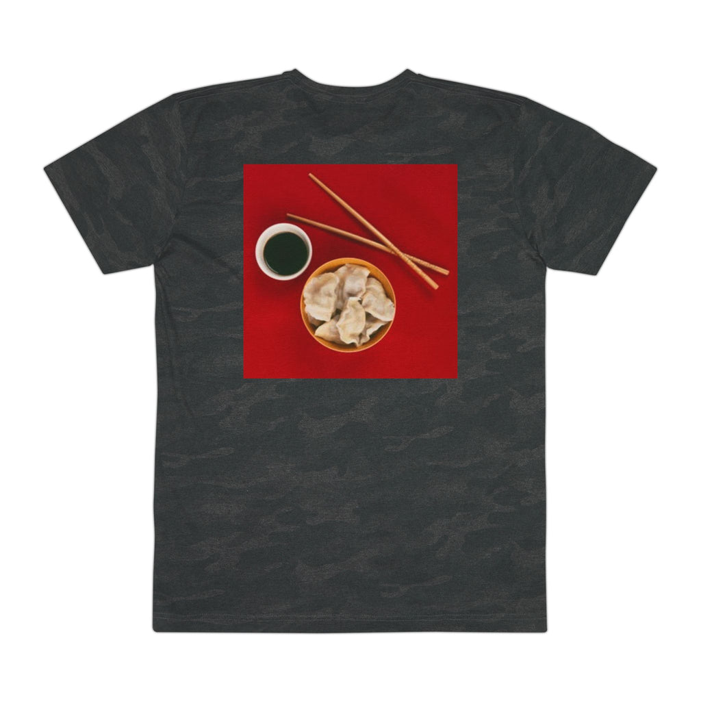 Dumpling & Chopsticks Graphic T-Shirt — Asian Food Lover Tee
