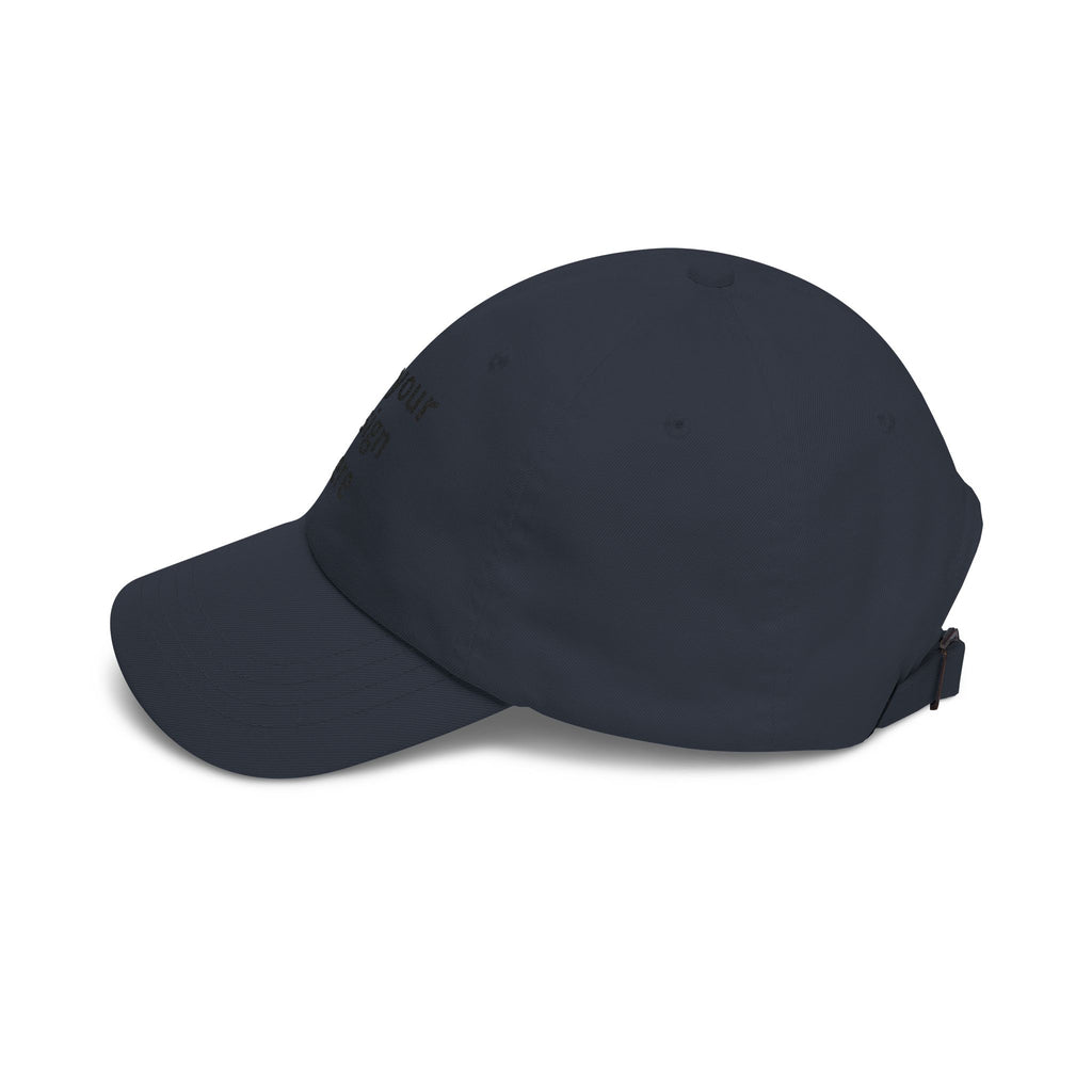 Classic Dad Cap — "Print It Your Way" Adjustable Cotton Baseball Hat