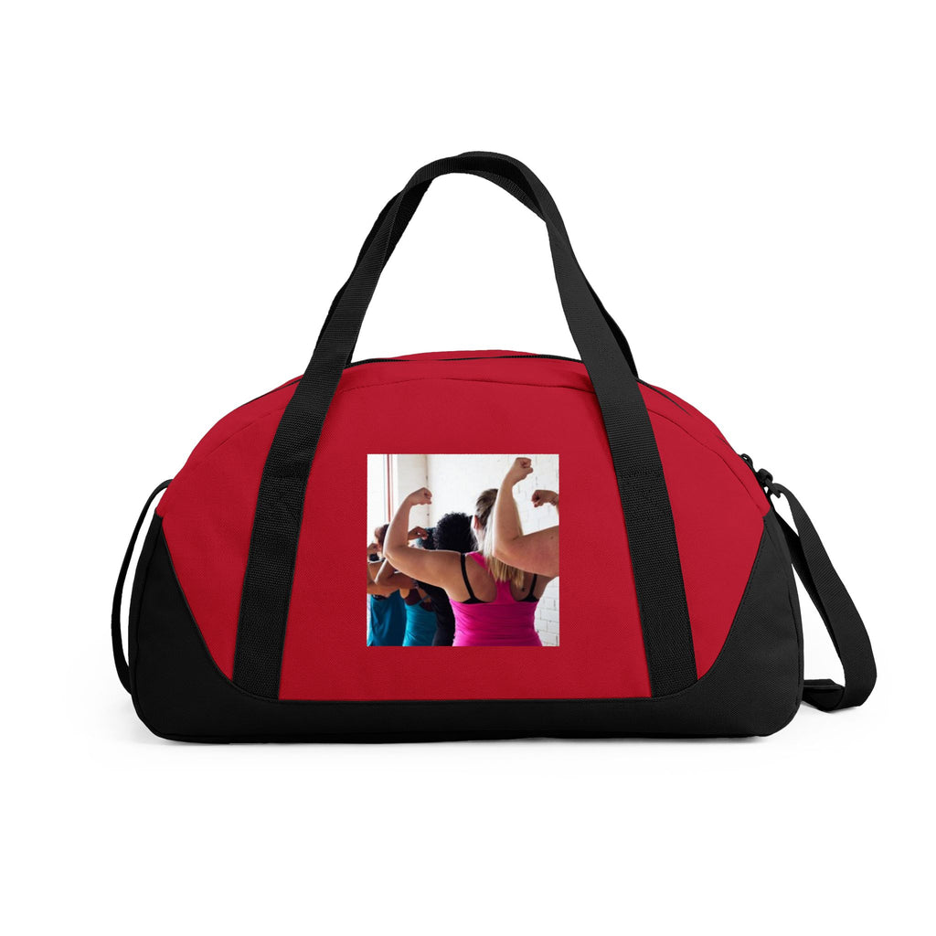 Black Access Dome Duffel Bag — Spacious Travel & Gym Weekender