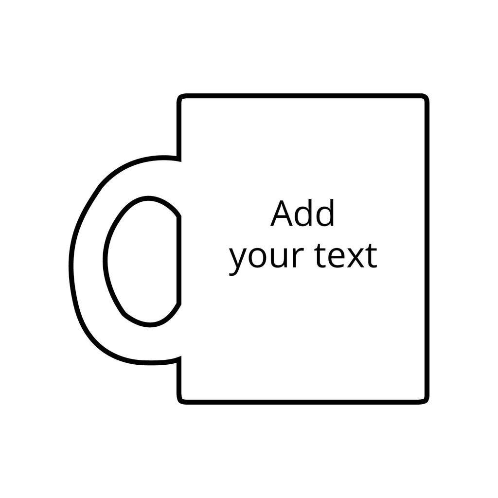 Custom Photo Clear Glass Coffee Mug — 10oz Personalized Latte Cup